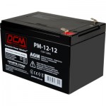Огляд Батарея до ДБЖ Powercom 12В 12Ah (PM-12-12): характеристики, відгуки, ціни.
