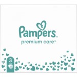 Огляд Підгузки Pampers Premium Care Midi Розмір 3 (6-10 кг) 200 шт (8006540855898): характеристики, відгуки, ціни.