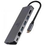 Огляд Концентратор Cablexpert USB-C 5-in-1 (A-CM-COMBO5-05): характеристики, відгуки, ціни.