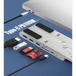 Огляд Концентратор Choetech USB-C 7-in-1 (HUB-M43-SL): характеристики, відгуки, ціни.
