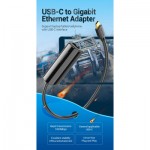 Огляд Перехідник USB3.1 Type-C to Ethernet RJ45 1000 Mb Gigabit Vention (CFBBB): характеристики, відгуки, ціни.