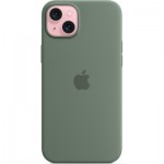 Огляд Чохол до мобільного телефона Apple iPhone 15 Plus Silicone Case with MagSafe Cypress (MT183ZM/A): характеристики, відгуки, ціни.