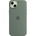 Огляд Чохол до мобільного телефона Apple iPhone 15 Plus Silicone Case with MagSafe Cypress (MT183ZM/A): характеристики, відгуки, ціни.