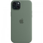 Огляд Чохол до мобільного телефона Apple iPhone 15 Plus Silicone Case with MagSafe Cypress (MT183ZM/A): характеристики, відгуки, ціни.