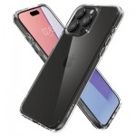 Огляд Чохол до мобільного телефона Spigen Apple iPhone 15 Pro Max Ultra Hybrid Crystal Clear (ACS06565): характеристики, відгуки, ціни.