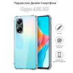 Огляд Чохол до мобільного телефона BeCover Anti-Shock Oppo A98 5G Clear (709854): характеристики, відгуки, ціни.