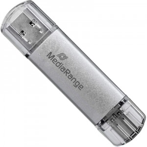 Огляд USB флеш накопичувач Mediarange 128GB Silver USB 3.0 / Type-C (MR938): характеристики, відгуки, ціни.