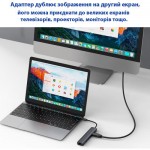 Огляд Концентратор Dynamode 7-in-1 USB-C to HDTV 4K/30Hz, 2хUSB3.0, RJ45, USB-C PD 100W, SD/MicroSD (BYL-2303): характеристики, відгуки, ціни.