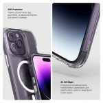 Огляд Чохол до мобільного телефона Armorstandart Clear Magsafe Apple iPhone 15 Pro Tansparent (ARM71051): характеристики, відгуки, ціни.