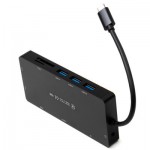 Огляд Концентратор Vinga USB-C 3.1 to VGA+HDMI+RJ45+3xUSB3.0+USB2.0+SD/TF+PD+Audio (VHYC10): характеристики, відгуки, ціни.