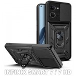 Огляд Чохол до мобільного телефона BeCover Military Infinix Smart 7 (X6515) / 7 HD (X6516) Black (710138): характеристики, відгуки, ціни.