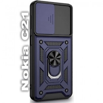 Чохол до мобільного телефона BeCover Military Nokia C21 Blue (709995)