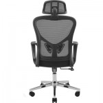 Огляд Офісне крісло Richman Солана Хром M-1 (Tilt) Сітка чорна (ADD0003214): характеристики, відгуки, ціни.