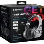 Огляд Навушники Defender FreeMotion B595 Bluetooth Black/White (63596): характеристики, відгуки, ціни.