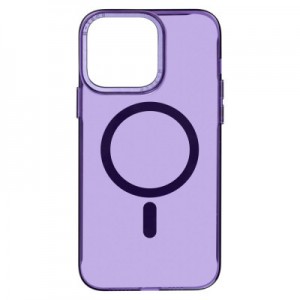 Чохол до мобільного телефона Armorstandart Y23 MagSafe Apple iPhone 15 Pro Transparent Purple (ARM68340)