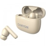Огляд Навушники Canyon TWS-10 OnGo ANC ENC Beige (CNS-TWS10BG): характеристики, відгуки, ціни.