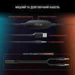 Огляд Навушники Fifine H3 RGB Black (H3): характеристики, відгуки, ціни.