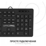 Огляд Клавіатура OfficePro SK276 USB Black (SK276): характеристики, відгуки, ціни.