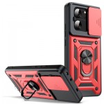 Огляд Чохол до мобільного телефона BeCover Military Xiaomi 13T/13T Pro Red (710560): характеристики, відгуки, ціни.