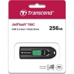 Огляд USB флеш накопичувач Transcend 256GB JetFlash 790C USB 3.2 Type-C (TS256GJF790C): характеристики, відгуки, ціни.