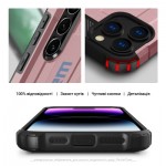 Огляд Чохол до мобільного телефона Armorstandart Panzer Samsung S24 Pink (ARM73708): характеристики, відгуки, ціни.
