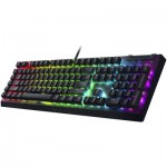 Огляд Клавіатура Razer BlackWidow V4 X Yellow Switch USB RU Black (RZ03-04702500-R3R1): характеристики, відгуки, ціни.