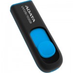 Огляд USB флеш накопичувач ADATA 512GB AUV 128 Black/Blue USB 3.2 (AUV128-512G-RBE): характеристики, відгуки, ціни.