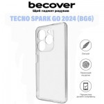 Огляд Чохол до мобільного телефона BeCover Tecno Spark Go 2024 (BG6) Transparancy (710906): характеристики, відгуки, ціни.