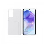 Огляд Чохол до мобільного телефона Samsung Galaxy A55 (A556) Smart View Wallet Case White (EF-ZA556CWEGWW): характеристики, відгуки, ціни.