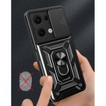 Огляд Чохол до мобільного телефона BeCover Military Xiaomi Redmi Note 13 5G Black (711030): характеристики, відгуки, ціни.