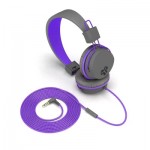 Огляд Навушники Jlab JBuddies Studio Kids Wired Graphite/Violet (IEUHJKSTUDIORGRYPRP6): характеристики, відгуки, ціни.