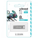 Огляд USB флеш накопичувач Wibrand 8GB Chameleon Silver USB 2.0 (WI2.0/CH8U6S): характеристики, відгуки, ціни.
