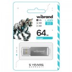 Огляд USB флеш накопичувач Wibrand 64GB Cougar Silver USB 2.0 (WI2.0/CU64P1S): характеристики, відгуки, ціни.