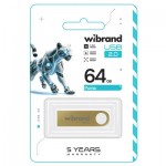 Огляд USB флеш накопичувач Wibrand 64GB Puma Gold USB 2.0 (WI2.0/PU64U1G): характеристики, відгуки, ціни.