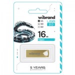 Огляд USB флеш накопичувач Wibrand 16GB Taipan Gold USB 2.0 (WI2.0/TA16U2G): характеристики, відгуки, ціни.