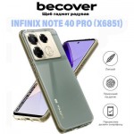 Огляд Чохол до мобільного телефона BeCover Infinix Note 40 Pro (X6851) Transparancy (711180): характеристики, відгуки, ціни.