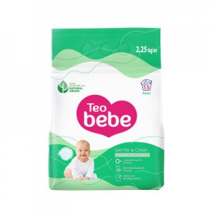 Пральний порошок Teo bebe Gentle & Clean Aloe 2.25 кг (3800024048456)