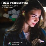 Огляд Навушники Promate LumiBuds-C Black (lumibuds-c.black): характеристики, відгуки, ціни.