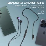 Огляд Навушники Promate LumiBuds-C Black (lumibuds-c.black): характеристики, відгуки, ціни.