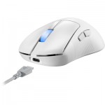 Огляд Мишка ASUS ROG Keris II WL ACE Wireless/Bluetooth/USB White (90MP03N0-BMUA10): характеристики, відгуки, ціни.