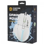 Огляд Мишка Canyon Fortnax GM-636 RGB USB White (CND-SGM636W): характеристики, відгуки, ціни.