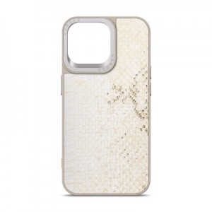 Чохол до мобільного телефона Harder Snake Pattern Apple iPhone 14 Pro Max White Cream (ARM76813)