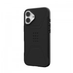 Огляд Чохол до мобільного телефона UAG iPhone 16 Plus Civilian Magsafe Black (114443114040): характеристики, відгуки, ціни.