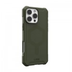 Огляд Чохол до мобільного телефона UAG iPhone 16 Pro Max Essential Armor Magsafe Olive Drab (114449117272): характеристики, відгуки, ціни.