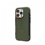 Огляд Чохол до мобільного телефона UAG iPhone 16 Pro Civilian Magsafe Olive Drab (114444117272): характеристики, відгуки, ціни.