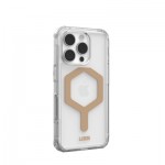 Огляд Чохол до мобільного телефона UAG iPhone 16 Pro Plyo Magsafe Ice/Gold (114480114381): характеристики, відгуки, ціни.