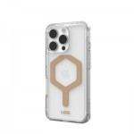 Огляд Чохол до мобільного телефона UAG iPhone 16 Pro Plyo Magsafe Ice/Gold (114480114381): характеристики, відгуки, ціни.