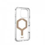 Огляд Чохол до мобільного телефона UAG iPhone 16 Pro Plyo Magsafe Ice/Gold (114480114381): характеристики, відгуки, ціни.