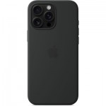 Огляд Чохол до мобільного телефона Apple iPhone16 Pro Max Silicone Case with MagSafe - Black (MYYT3ZM/A): характеристики, відгуки, ціни.