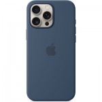 Огляд Чохол до мобільного телефона Apple iPhone16 Pro Max Silicone Case with MagSafe - Denim (MYYU3ZM/A): характеристики, відгуки, ціни.